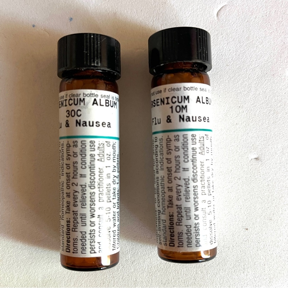 Arsenicum Album 10M & 30c Homeopathic Remedies: Natural Health Supply
